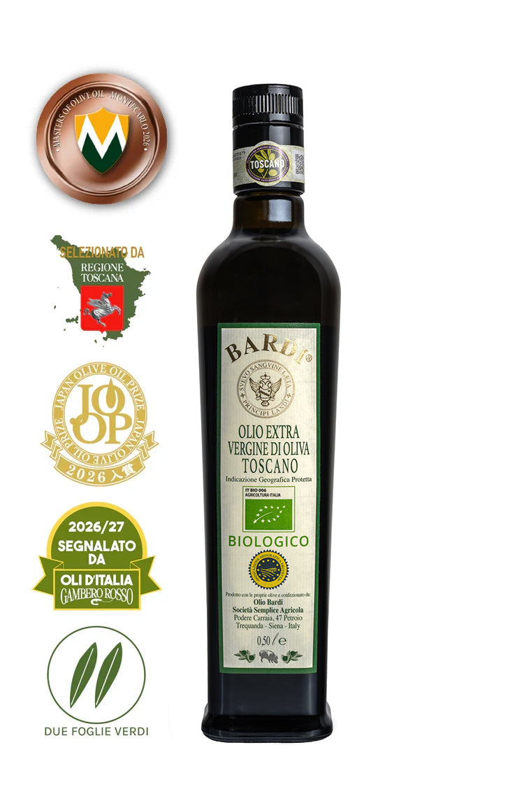 Olio extravergine di oliva Biologico Toscano Bardi | Bottiglia